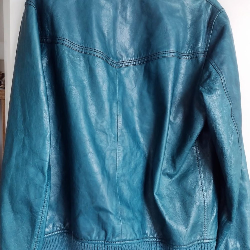 Rare AW16 Bottega Veneta Tomas Maier Leather Bomber Blouson Jacket Coat Luxury - Picture 3 of 8